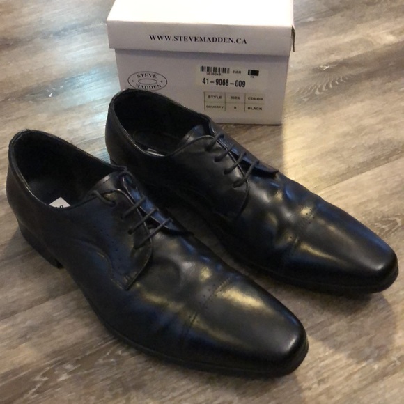 👞 Men’s Steve Madden Derby Shoes 8 👞 - Picture 3 of 9
